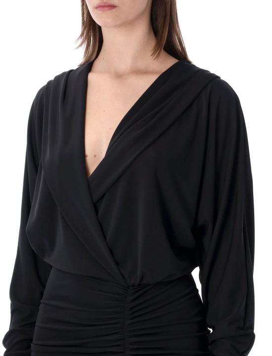 26SS 안다마네 숏 원피스 T190153ATJP073 999 BLACK - ANDAMANE