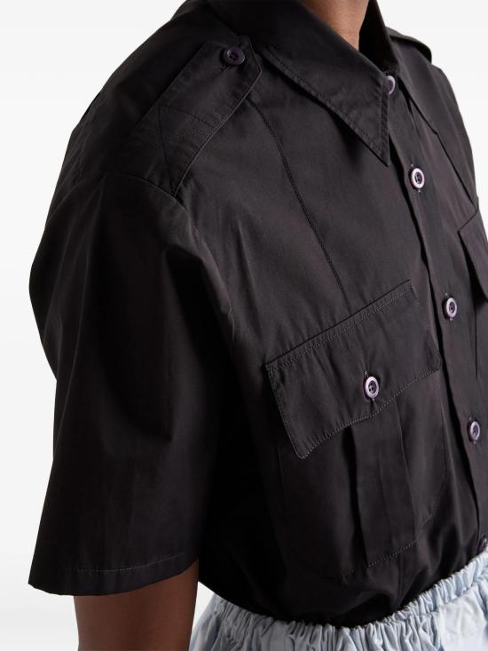 26SS 프라다 셔츠 P411J1XV2 F0002 BLACK - PRADA
