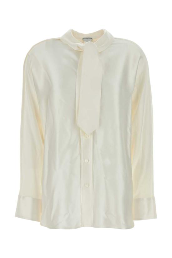 26SS 보테가베네타 셔츠 862348V6H10 9071 CHALK WHITE