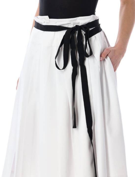 26SS 프라다 미디 스커트 P157IG1000 F0009 WHITE - PRADA