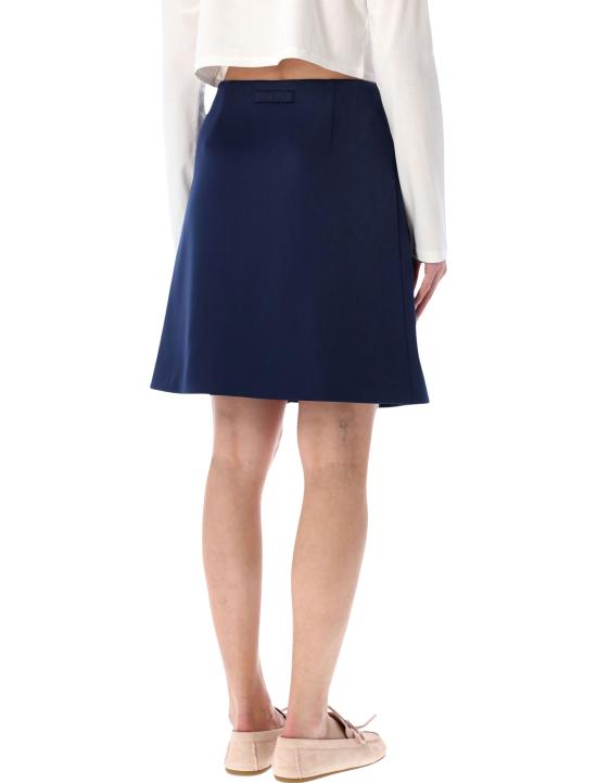 26SS 미우미우 테크니컬 저지 스커트 MG267914OA F0216 BALTICO - MIU MIU