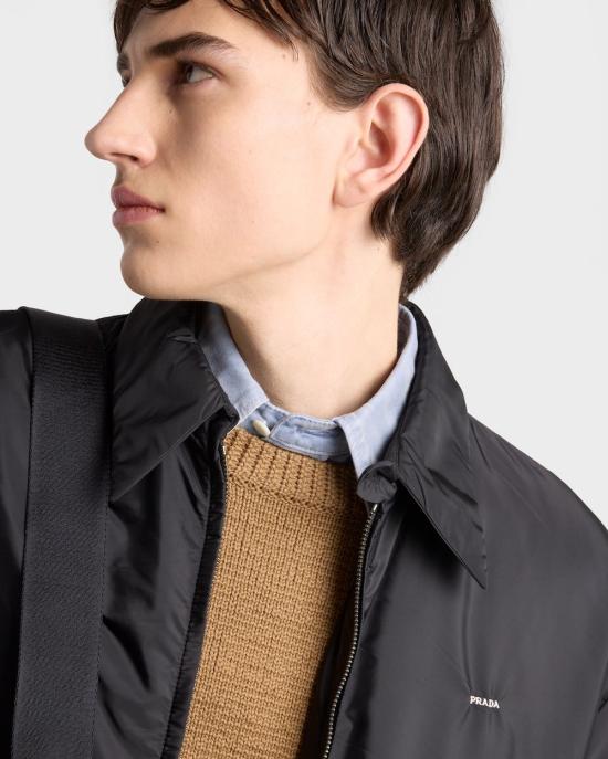 26SS 프라다 리나일론 블루종 자켓 SGD0871WQ9 F0002 NERO - PRADA