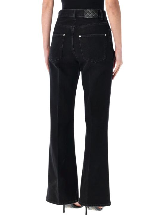 26SS 보테가베네타 스트레이트 팬츠 864997V69O0 1000 BLACK - BOTTEGA VENETA