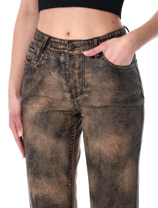 26SS 디젤 스트레이트 팬츠 A203370BKBH 7DG WASHED BROWN - DIESEL