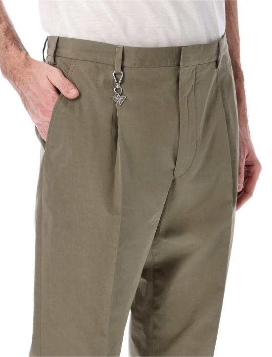 26SS 프라다 스트레이트 팬츠 UP04191XV2 F0JDS ARGILLA - PRADA