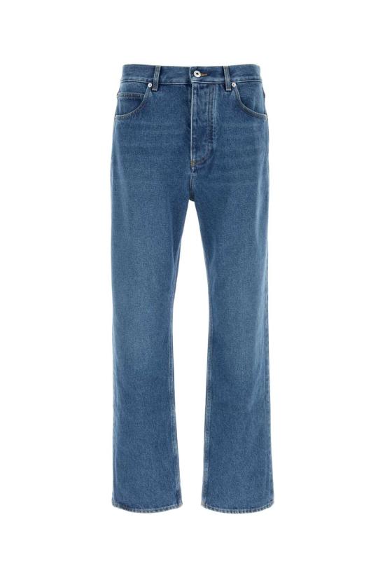 26SS 보테가베네타 스트레이트 팬츠 861558V69P0 4300 MID BLUE