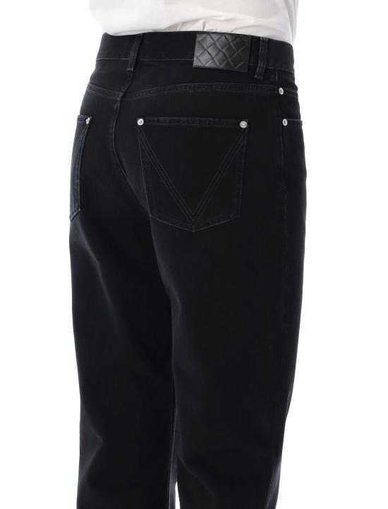 26SS 보테가베네타 스트레이트 팬츠 861558V69O0 1000 BLACK - BOTTEGA VENETA