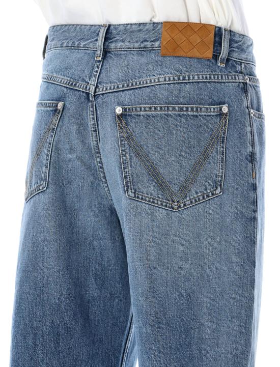 26SS 보테가베네타 스트레이트 팬츠 813512V42W0 4715 MID BLUE - BOTTEGA VENETA