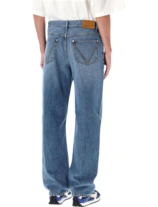 26SS 보테가베네타 스트레이트 팬츠 813512V42W0 4715 MID BLUE - BOTTEGA VENETA