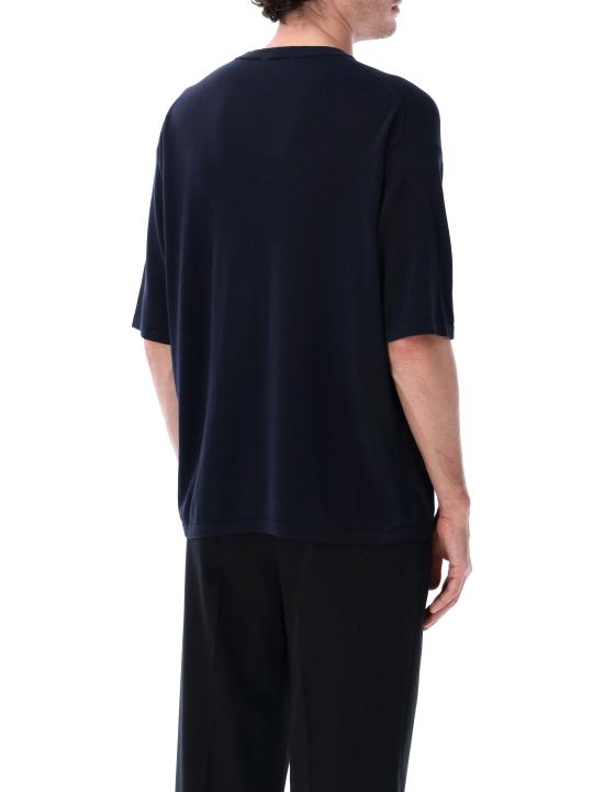 26SS 로베르토 콜리나 반팔 티셔츠 261MYA11021 10 NAVY - ROBERTO COLLINA