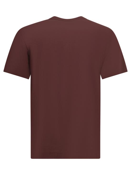 26SS 꼼데가르송 반팔 티셔츠 FQT017S262PURPLE BORDEAUX - COMME DES GARCONS