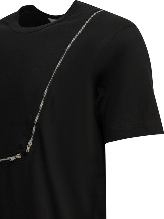 26SS 꼼데가르송 반팔 티셔츠 FQT012S261BLACK - COMME DES GARCONS