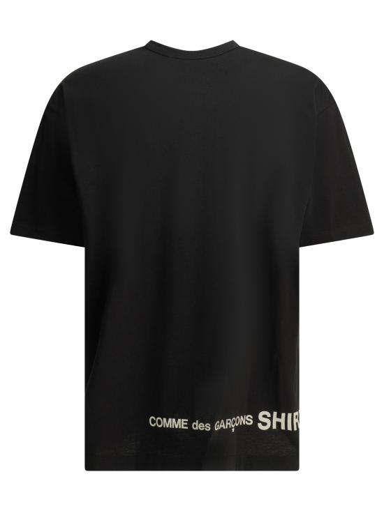 26SS 꼼데가르송 반팔 티셔츠 FQT008S261BLACK - COMME DES GARCONS