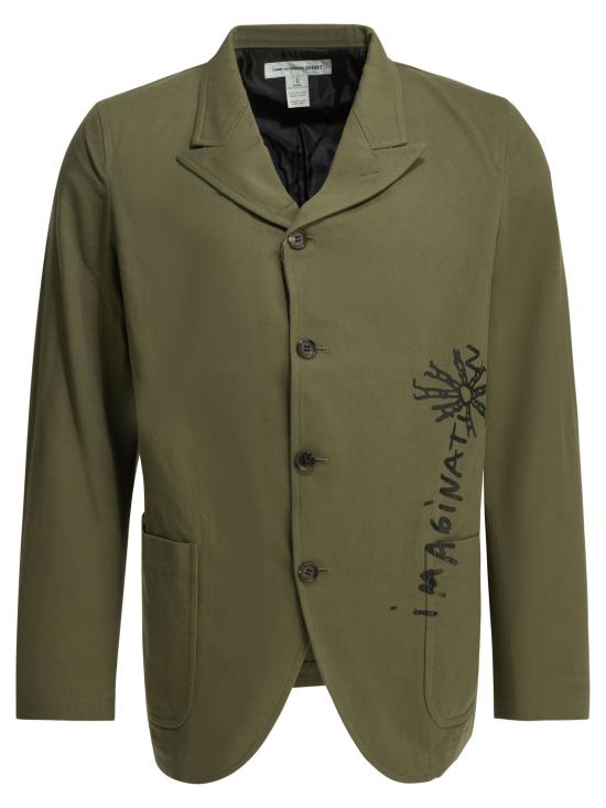 26SS 꼼데가르송 자켓 FQJ506S262KHAKI GREEN