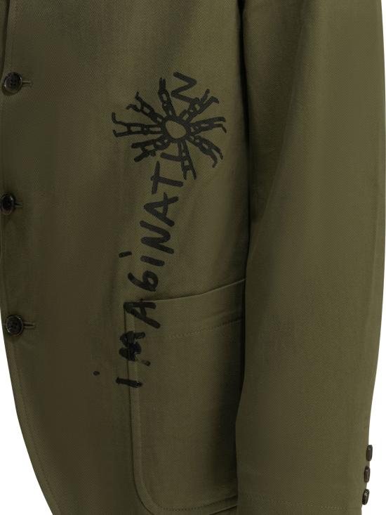 26SS 꼼데가르송 자켓 FQJ506S262KHAKI GREEN - COMME DES GARCONS