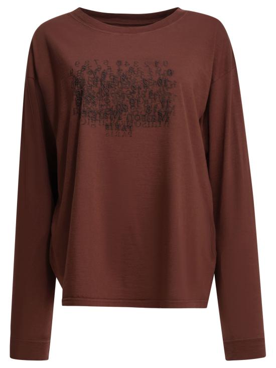 26SS 마르지엘라 긴팔 티셔츠 S51GC0545M20164210 BORDEAUX