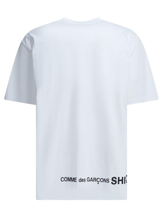 26SS 꼼데가르송 반팔 티셔츠 FQT008S263WHITE - COMME DES GARCONS
