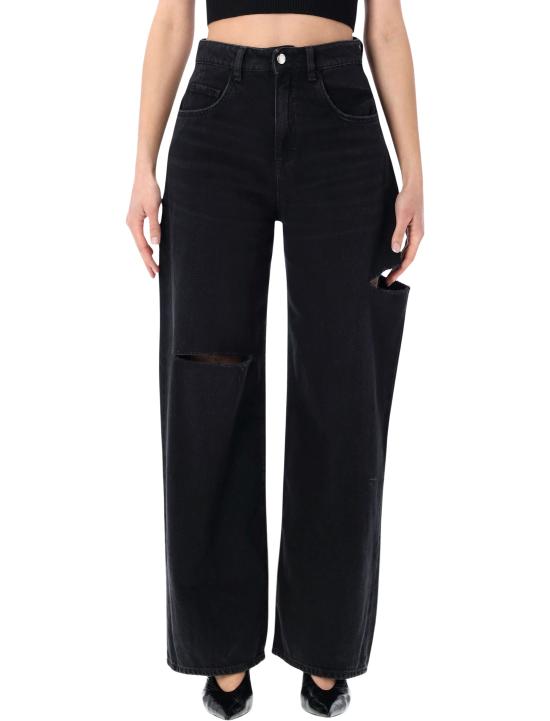 26SS 아이콘데님 스트레이트 팬츠 POPPYGR1041 GHRAPHITE GHRAPHITE BLACK