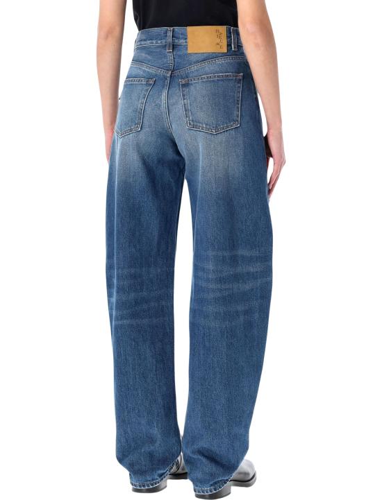 26SS 하이쿠레 스트레이트 팬츠 HEW03351DF106 L0911 REAL BLUE - HAIKURE