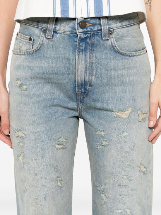 26SS 하이쿠레 스트레이트 팬츠 HEW03368DF203 L0931 BROKEN CELESTIAL - HAIKURE