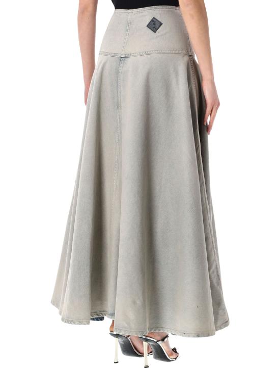 26SS 하이쿠레 롱 스커트 HEW08110DF203 L0932 LIGHT SPACE - HAIKURE