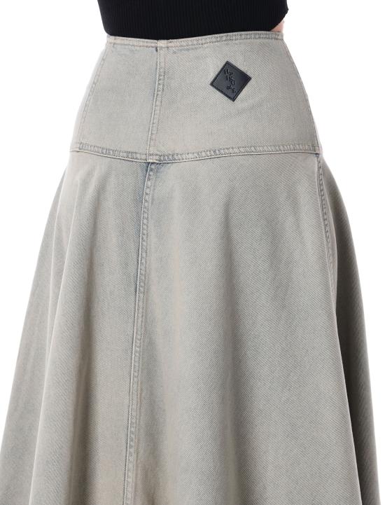 26SS 하이쿠레 롱 스커트 HEW08110DF203 L0932 LIGHT SPACE - HAIKURE