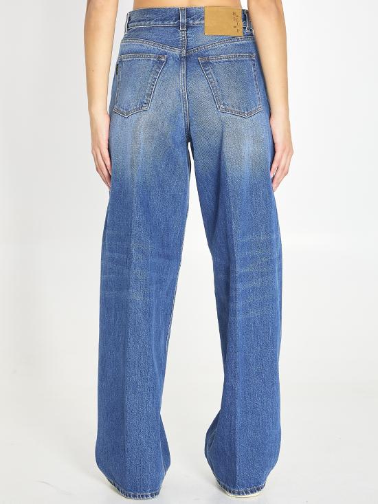 26SS 하이쿠레 스트레이트 팬츠 HEW03296DF106 L0911 REAL BLUE - HAIKURE