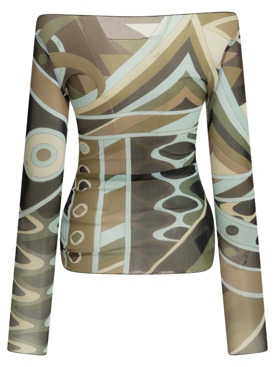 26SS 에밀리오푸치 긴팔 티셔츠 6HJM476H849016 MULTICOLOR - EMILIO PUCCI