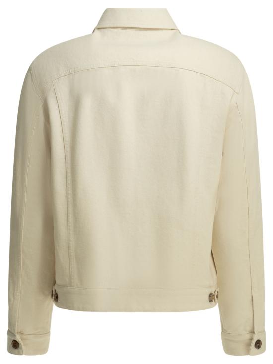 26SS 발렌티노 가라바니 V로고 데님 자켓 8V3DC14FB9WA03 WHITE - VALENTINO GARAVANI