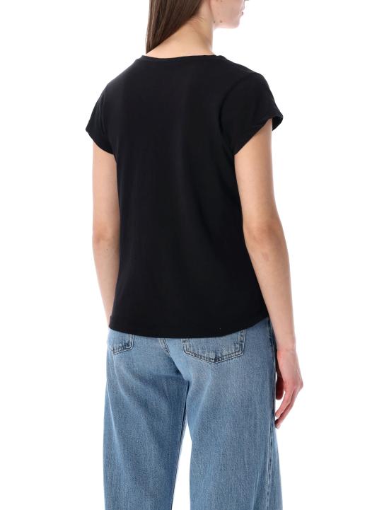 26SS 제임스펄스 반팔 티셔츠 WUC3182 BLK BLACK - JAMES PERSE