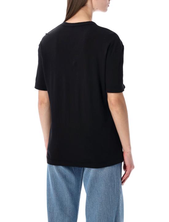 26SS 제임스펄스 반팔 티셔츠 WUC3842 BLK BLACK - JAMES PERSE