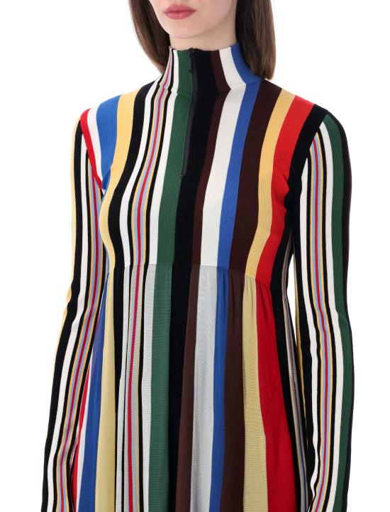 26SS 로에베 미디 원피스 S540Y15KCH 7316 RED MULTICOLOUR - LOEWE