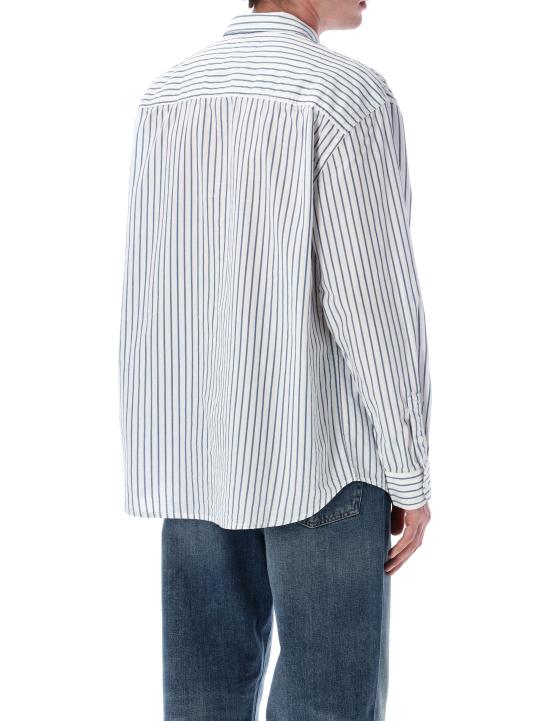 26SS 반스 긴팔 셔츠 VN000T76WHI WHITE WHITE BLUE - VANS