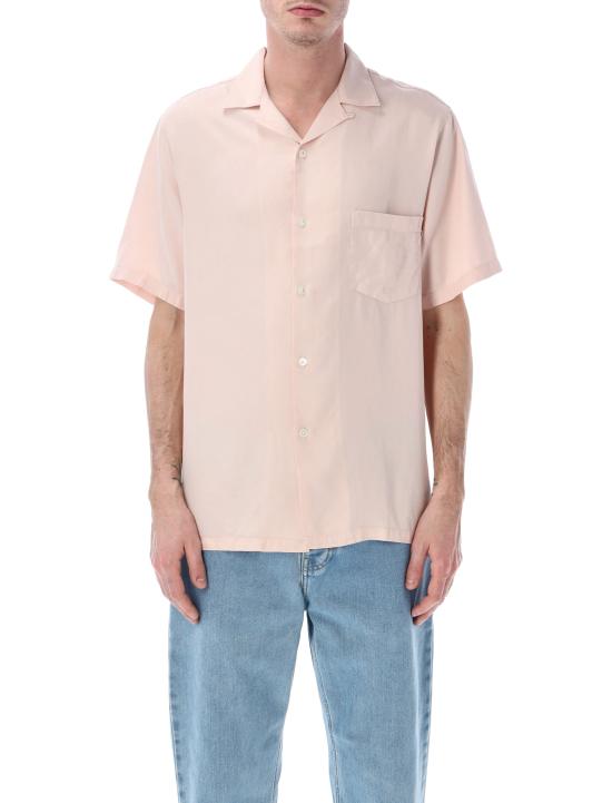 26SS 포르투기스플란넬 반팔 셔츠 DOGTOWN ROSE PALE PINK