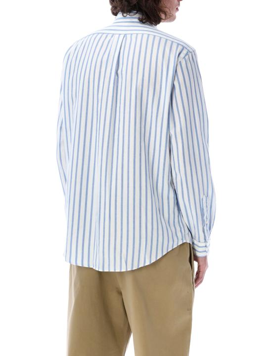 26SS 폴로 랄프로렌 긴팔 셔츠 710906622 001 WHITE LT BLUE - POLO RALPH LAUREN