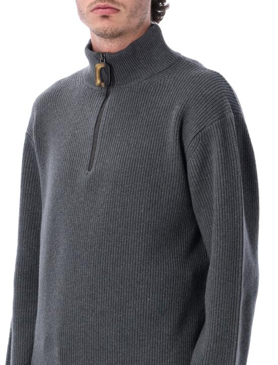 26SS JW앤더슨 스웨터 KW1481YN0455 925 STEEL GREY - JW ANDERSON