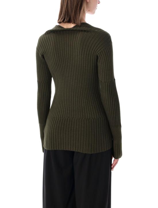 26SS 보테가베네타 스웨터 854933V2DK0 3476 GREEN - BOTTEGA VENETA