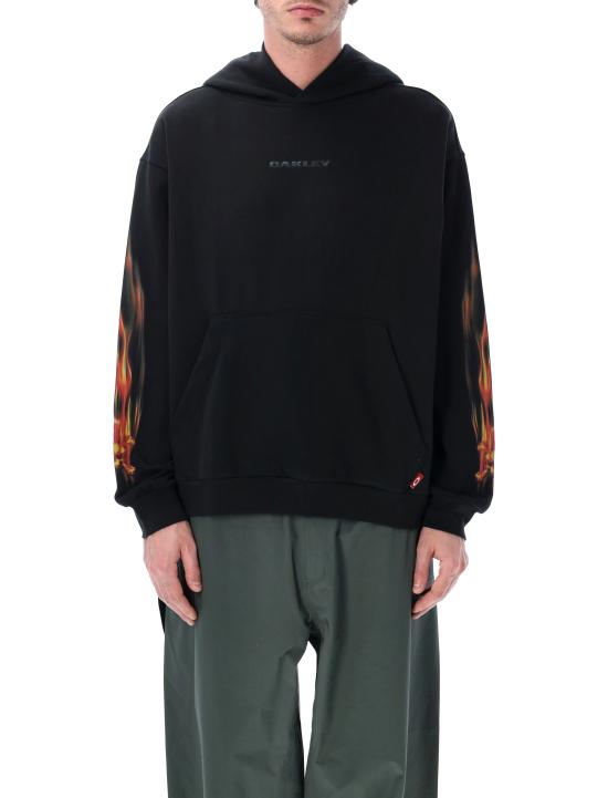 26SS 오클리 후드 티셔츠 FOA408907 021 PITCH BLACK