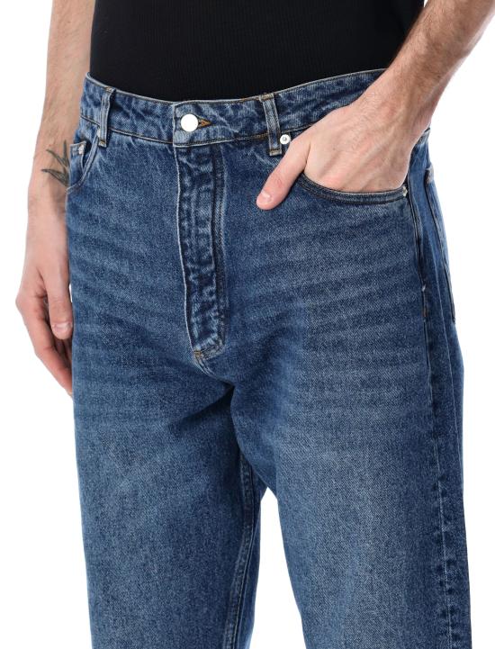 26SS 스튜디오 니콜슨 스트레이트 팬츠 SNM1321 WWI WARN WASH INDIGO - STUDIO NICHOLSON