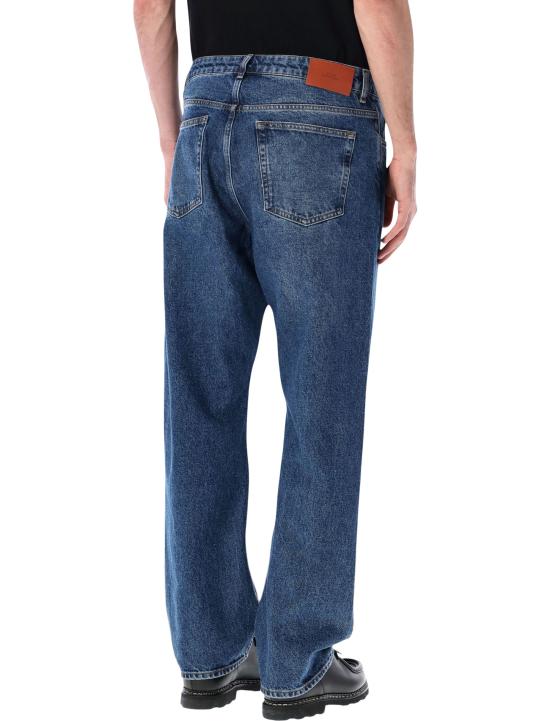 26SS 스튜디오 니콜슨 스트레이트 팬츠 SNM1321 WWI WARN WASH INDIGO - STUDIO NICHOLSON