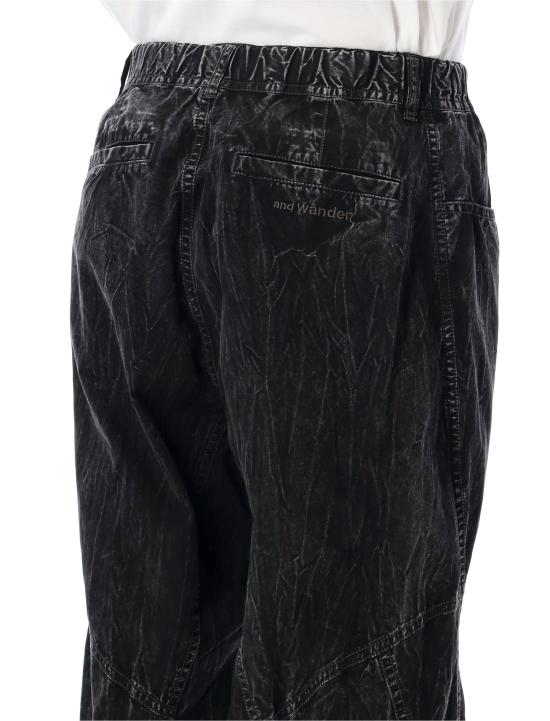 26SS 앤드원더 스트레이트 팬츠 5746182103 010 BLACK - AND WANDER