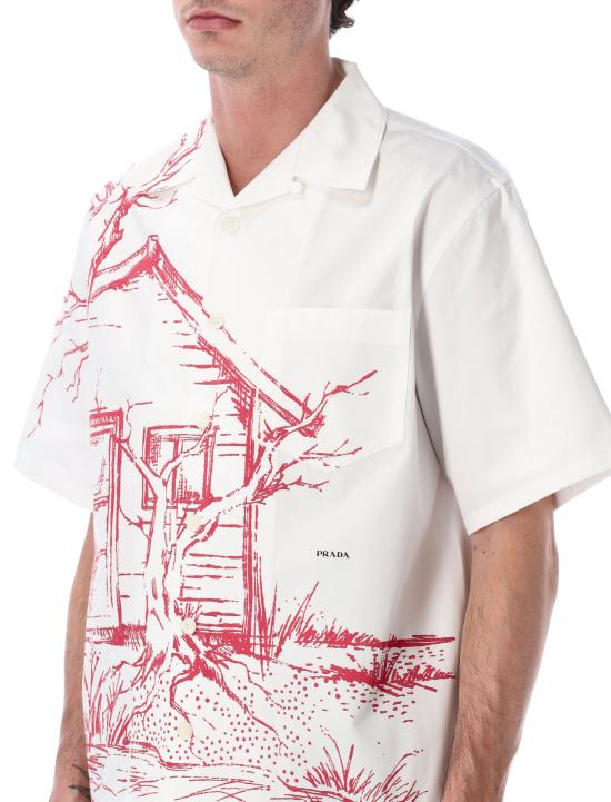 26SS 프라다 스트레이트 팬츠 UCS414184F F0011 ROSSO - PRADA