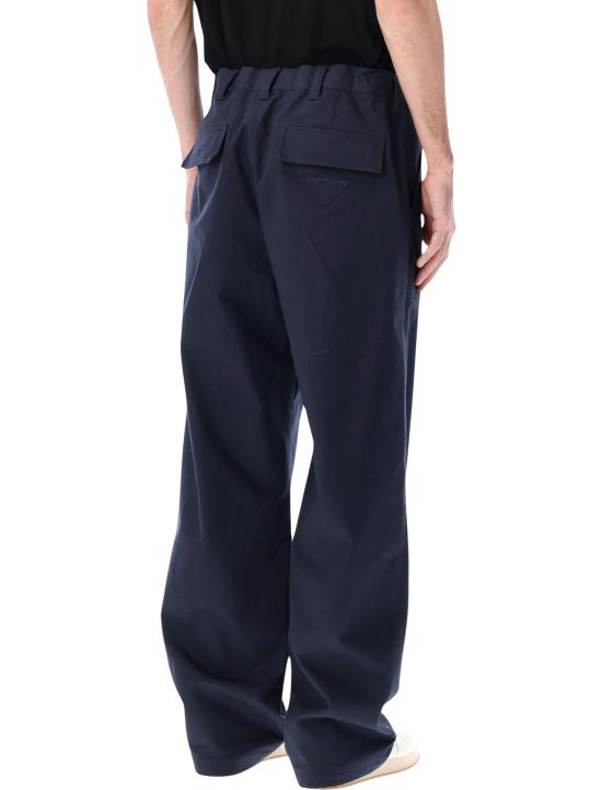 26SS 프라다 스트레이트 팬츠 SPH53319DN F0008 BLUE - PRADA