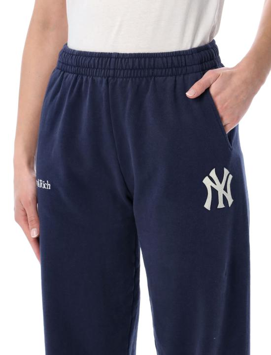 26SS 스포티앤리치 스트레이트 팬츠 PA036610300BL106 3902 DARK NAVY - SPORTY & RICH