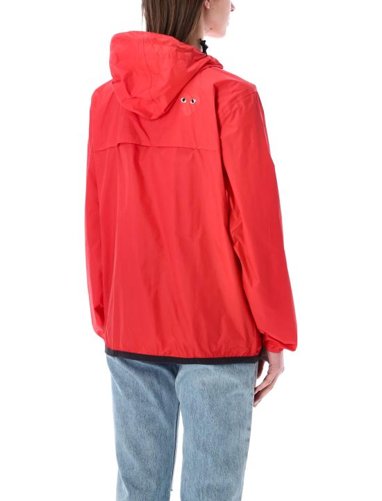 26SS 꼼데가르송 X 까웨 윈드 레인 자켓 AZJ501051 2 RED - COMME DES GARCONS