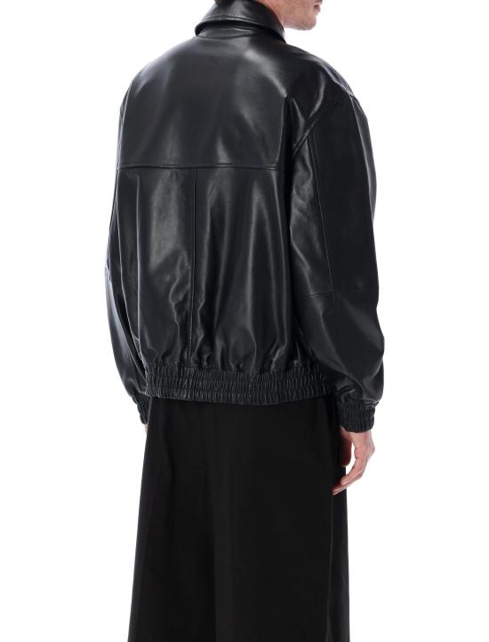 26SS 스튜디오 니콜슨 피스톤 레더 자켓 SNM1115 BLACK - STUDIO NICHOLSON