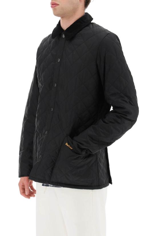 26SS 바버 헤리티지 리데스데일 퀼티드 자켓 MQU0240 BK11 BLACK - BARBOUR