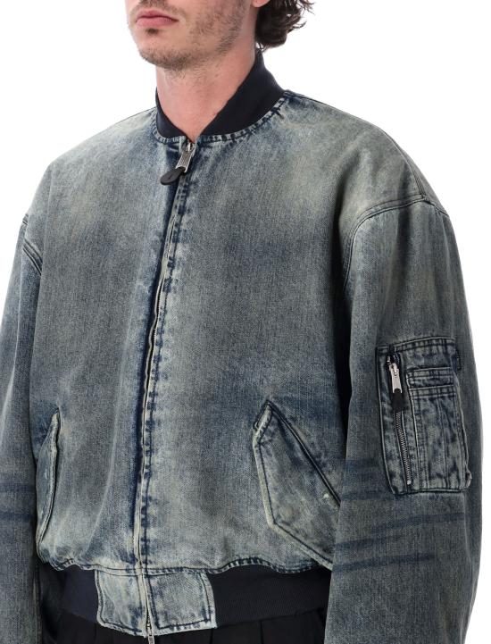 26SS 발렌시아가 자켓 850058TTW66 1505 DIRTY GREY LIGHT BL - BALENCIAGA