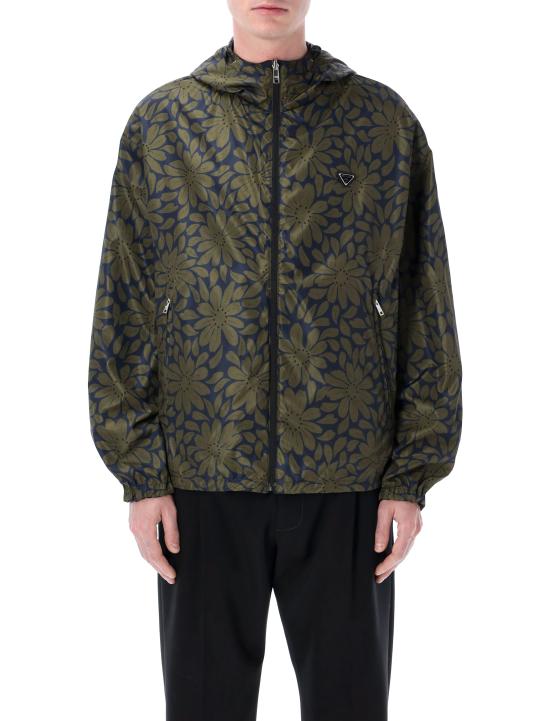 26SS 프라다 자켓 SGD1081WQ9 F0Q24 BLACK MILITARY GREEN - PRADA