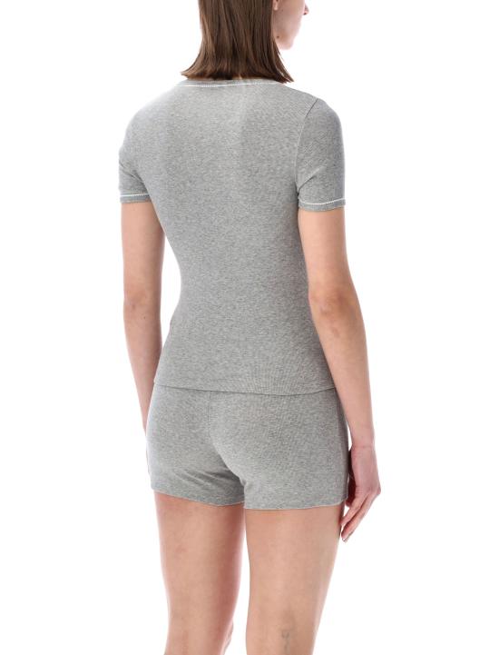 26SS 마린세르 반팔 티셔츠 WTT034ACJER0011 GR50 GREY - MARINE SERRE